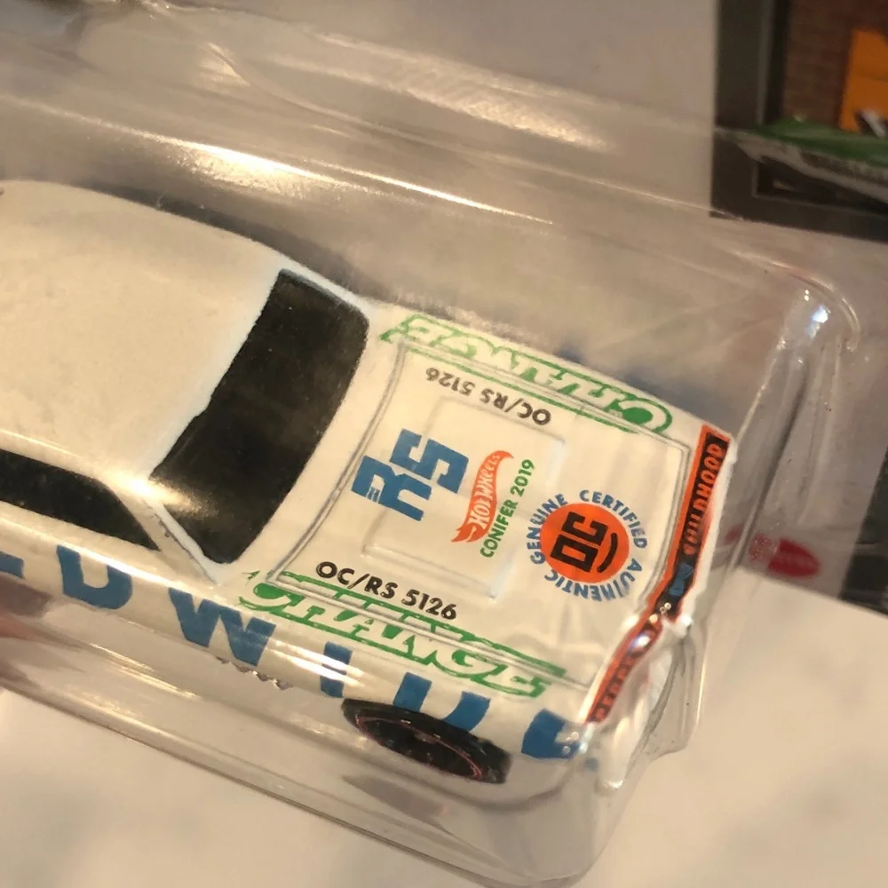 Mattel Hot Wheels '67 Camaro - Blue, White, and Red
